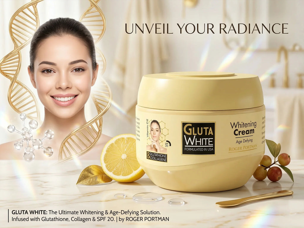 Gluta White Glutathione and Collagen Whitening Cream 125ml - Sliczny UAE