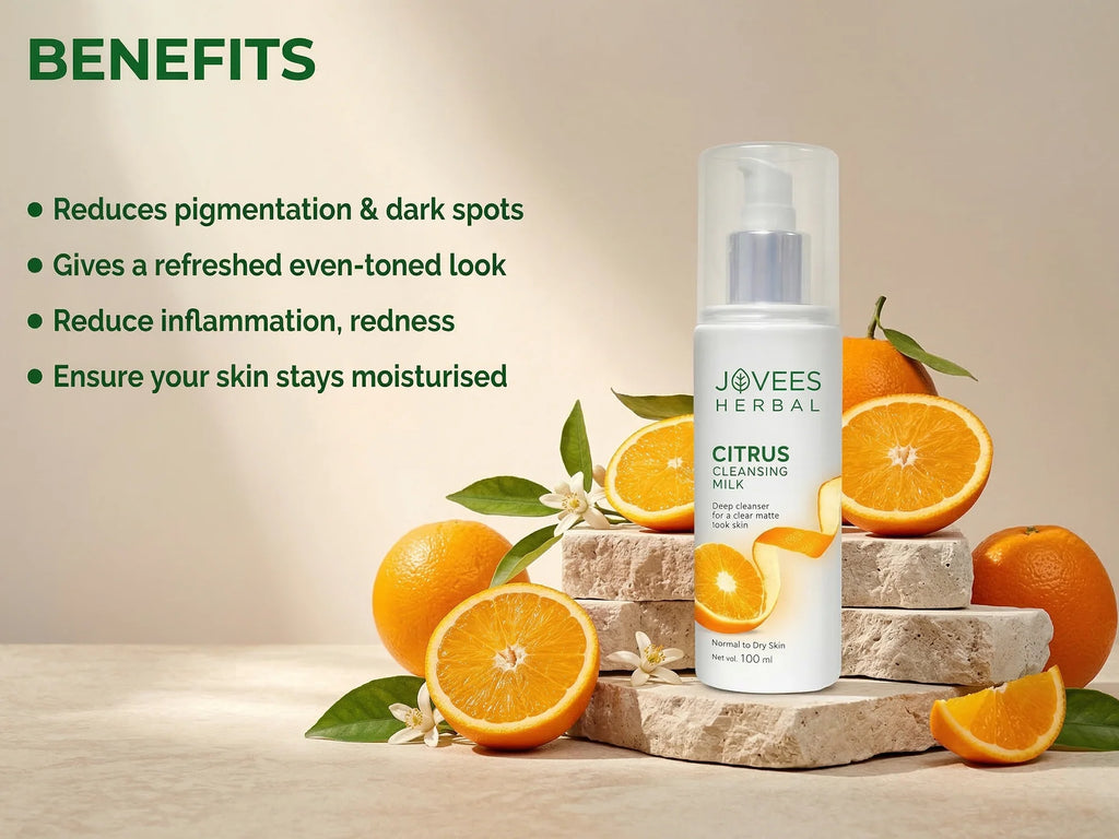 Jovees Herbal Citrus Cleansing Milk 100ml