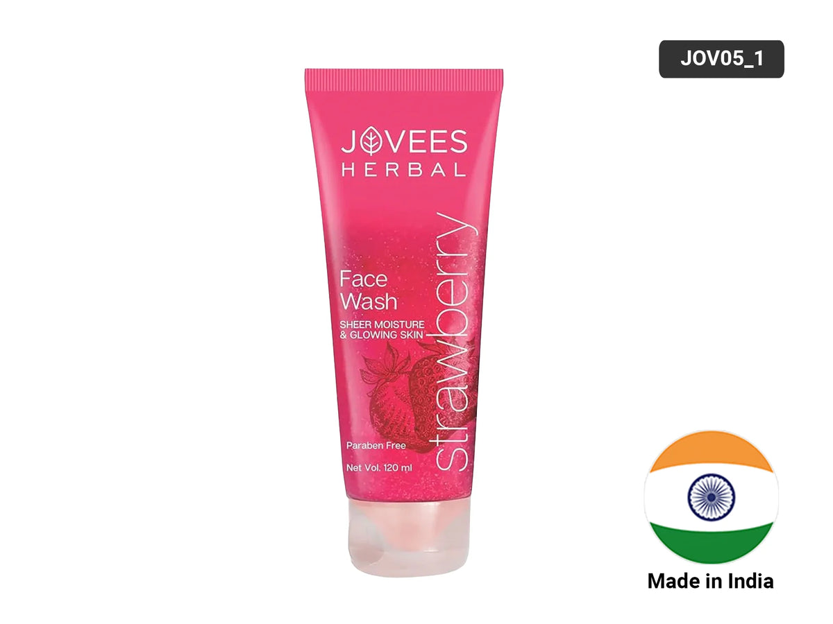 Jovees Herbal Strawberry Face Wash 120ml