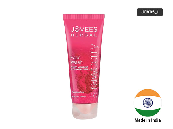 Jovees Herbal Strawberry Face Wash 120ml