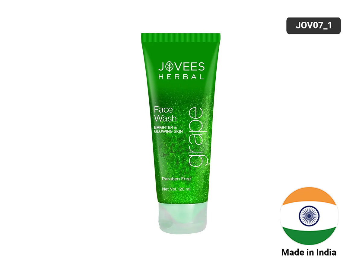 Jovees Herbal Clarifying Grape Fairness Face Wash 120ml - Sliczny UAE