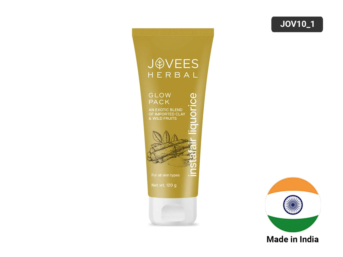 Jovees Herbal Instafair Liquorice Glow Pack Face Mask 120g
