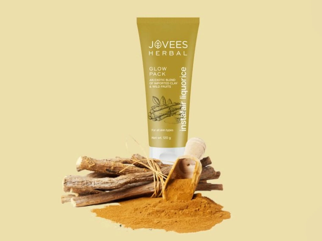 Jovees Herbal Instafair Liquorice Glow Pack Face Mask 120g