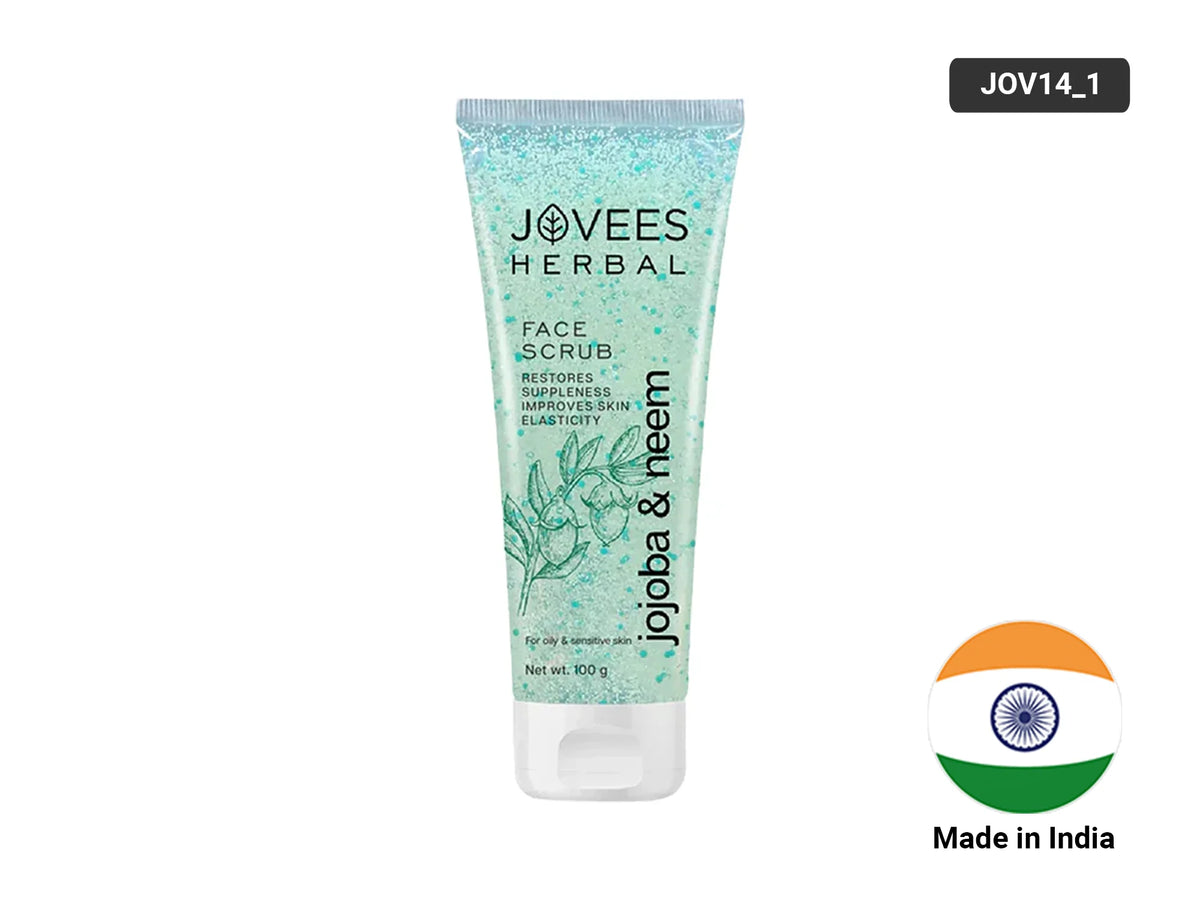 Jovees Herbal Jojoba and Neem Face Scrub 100g