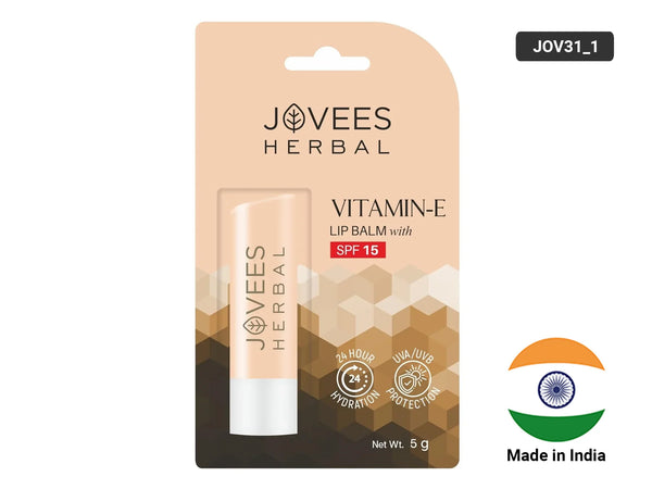 Jovees Herbal Vitamin E Lip Balm SPF 15 5g