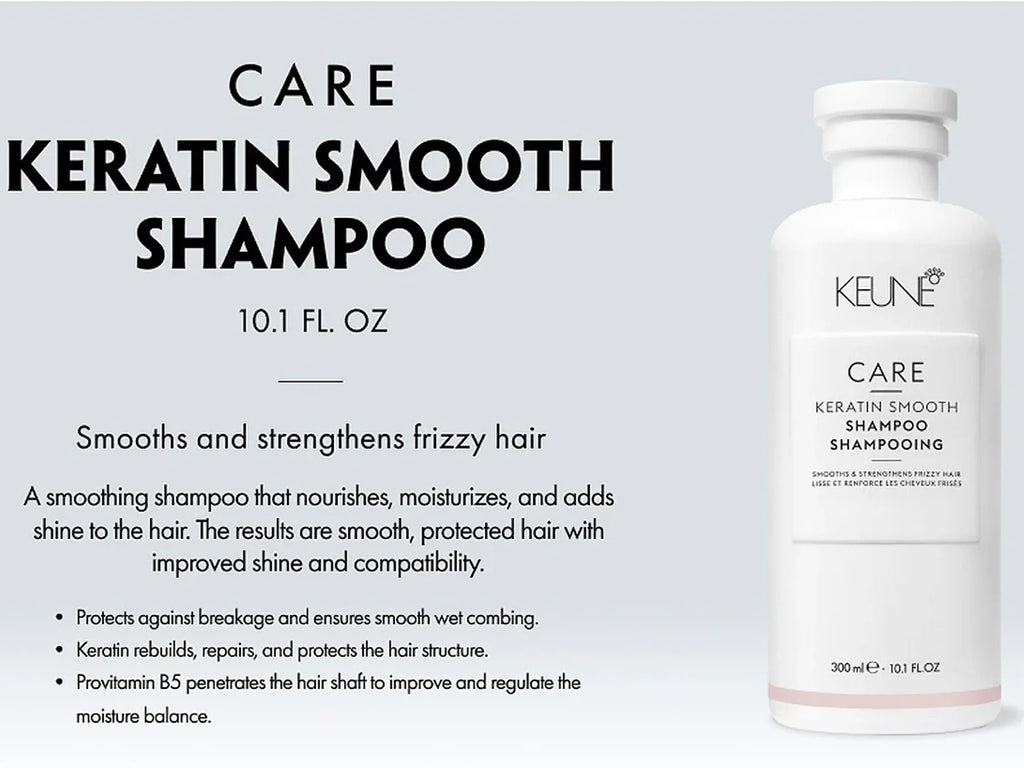 Keune Care Keratin Smooth Shampoo 300ml - Sliczny UAE