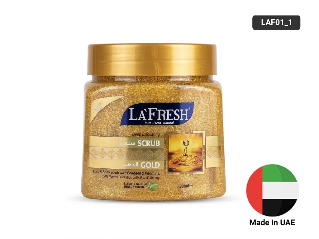 La Fresh Gold Scrub 500ml