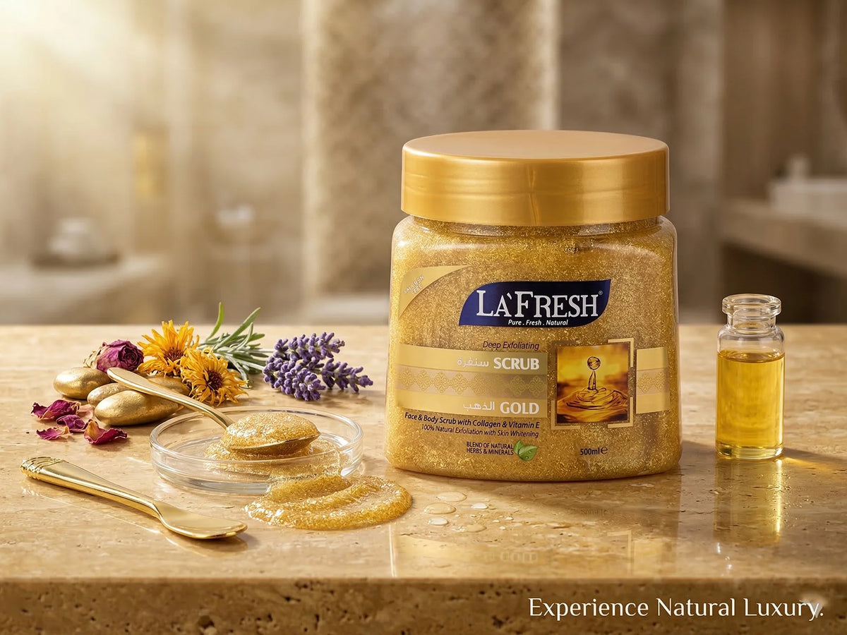 La Fresh Gold Scrub 500ml