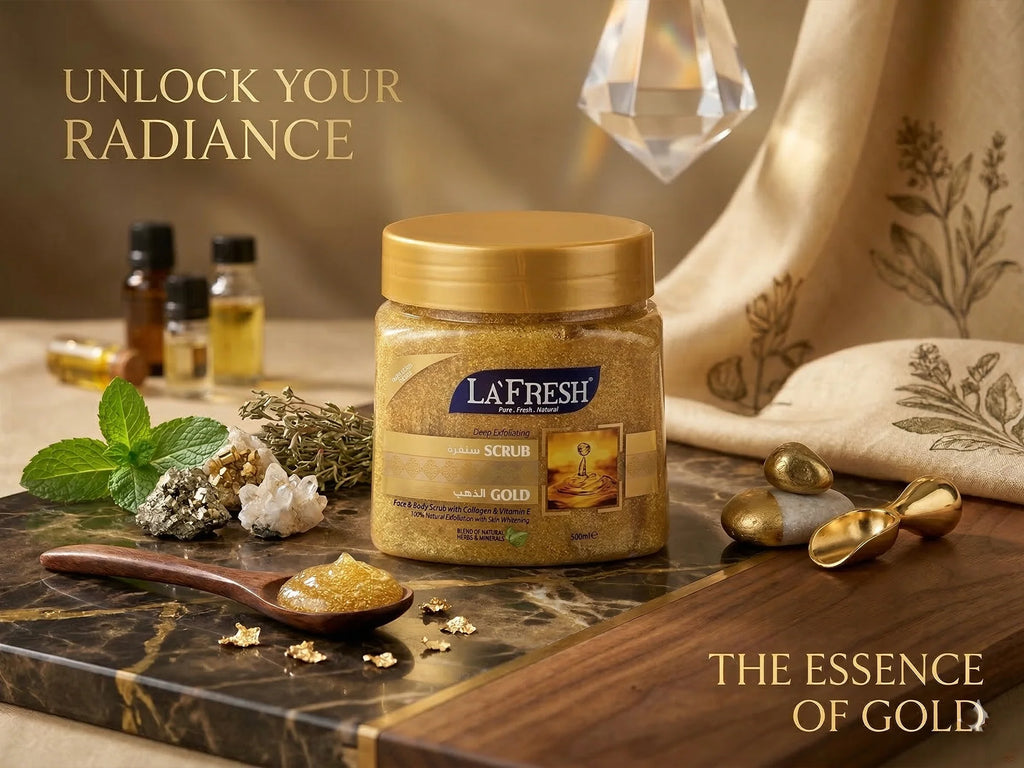 La Fresh Gold Scrub 500ml