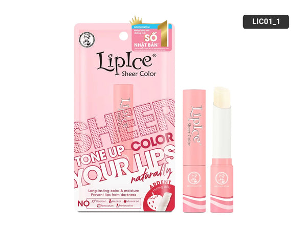 LipIce Sheer Color Strawberry Lip Balm 2.4g