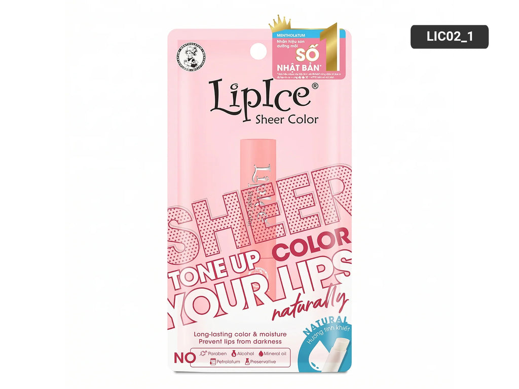 LipIce Sheer Color Natural Lip Balm 2.4g