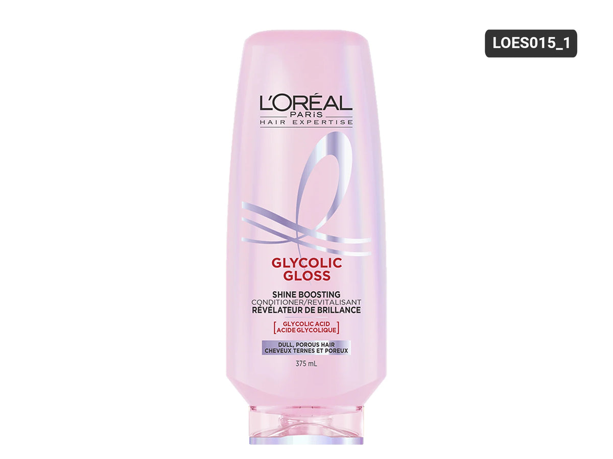 Loreal Paris Hair Expertise Glycolic Gloss Shine Boosting Conditioner 375ml - Sliczny UAE