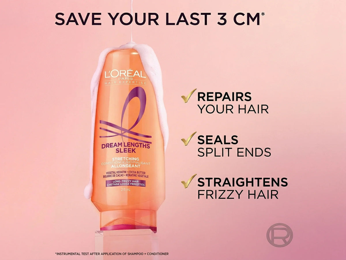 Loreal Paris Dream Lengths Sleek Stretching Conditioner 375ml