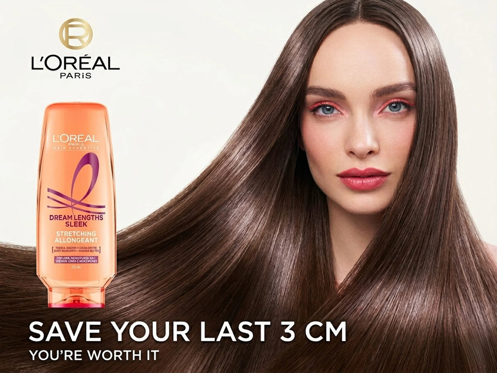 Loreal Paris Dream Lengths Sleek Stretching Conditioner 375ml