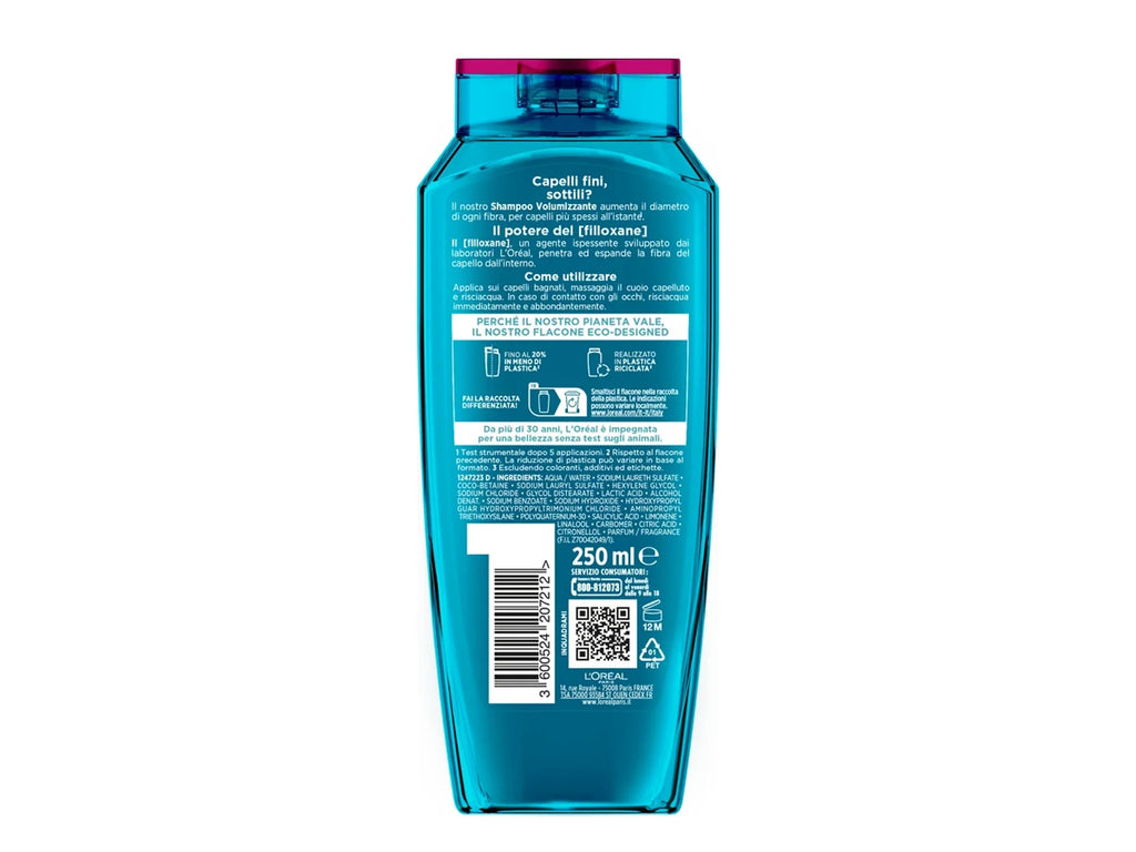 Loreal Elvive Fibralogy Volumizza Shampoo 250ml