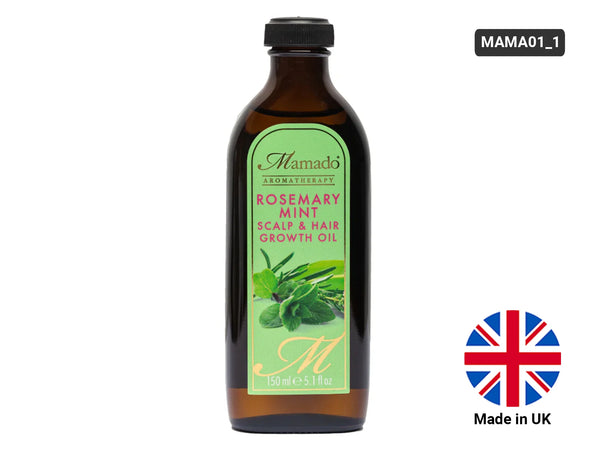 Mamado Rosemary Mint Scalp and Hair Growth Oil 150ml