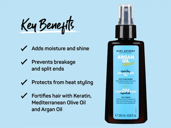 Marc Anthony Argan Oil Dry Styling Oil 120ml - Sliczny UAE