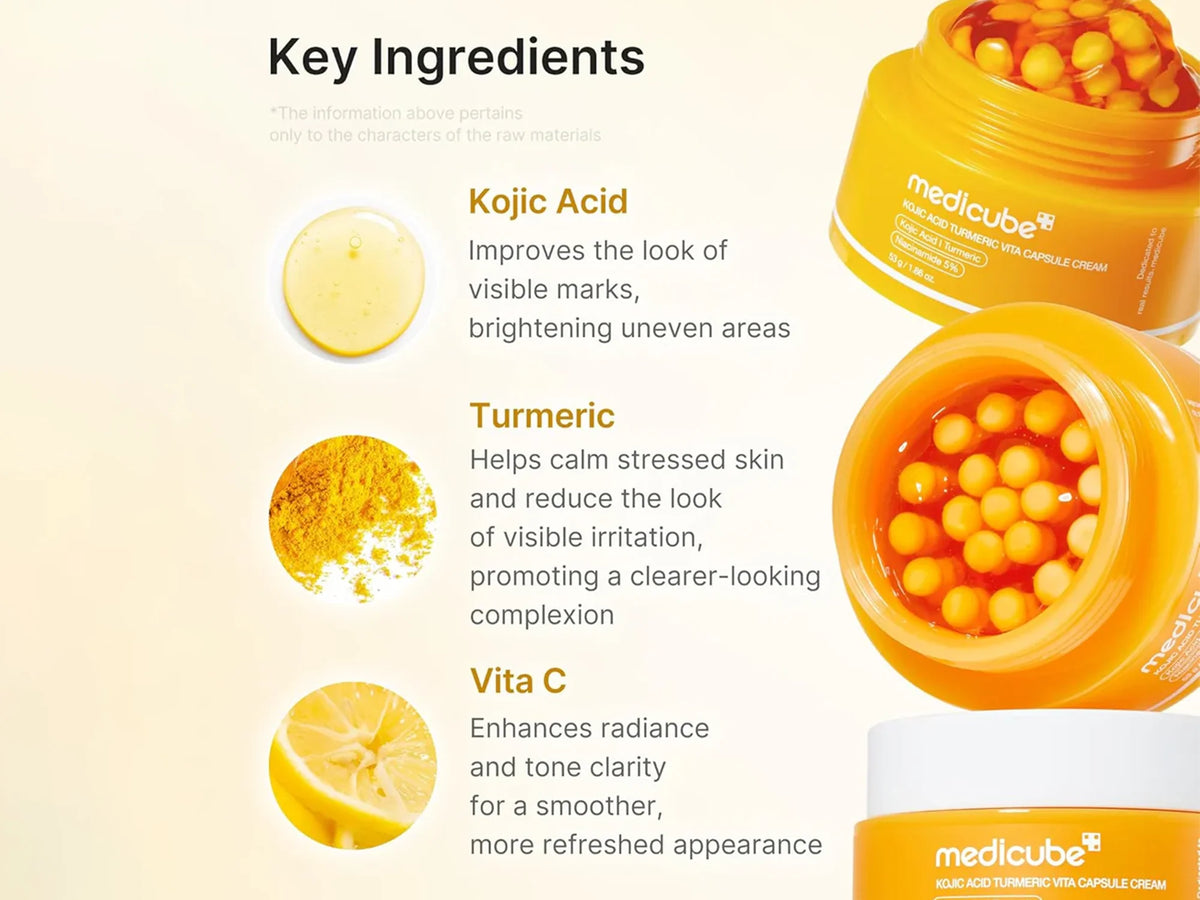 Medicube Kojic Acid Turmeric Vita Capsule Cream 53g
