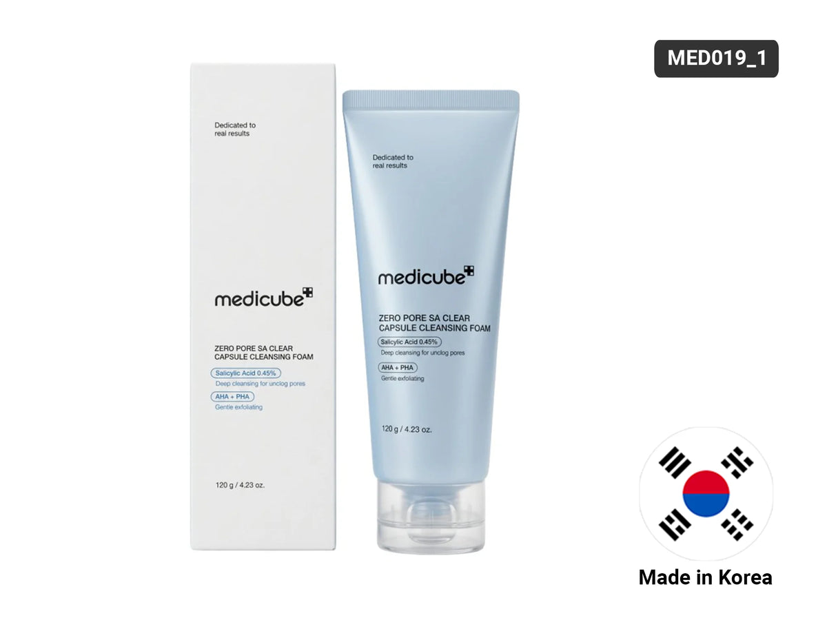 Medicube Zero Pore SA Clear Capsule Cleansing Foam 120g