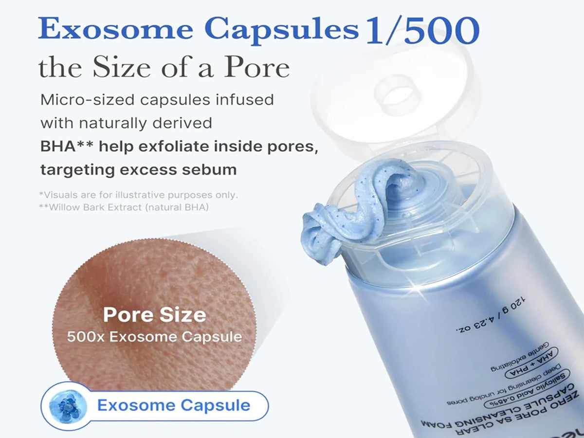 Medicube Zero Pore SA Clear Capsule Cleansing Foam 120g