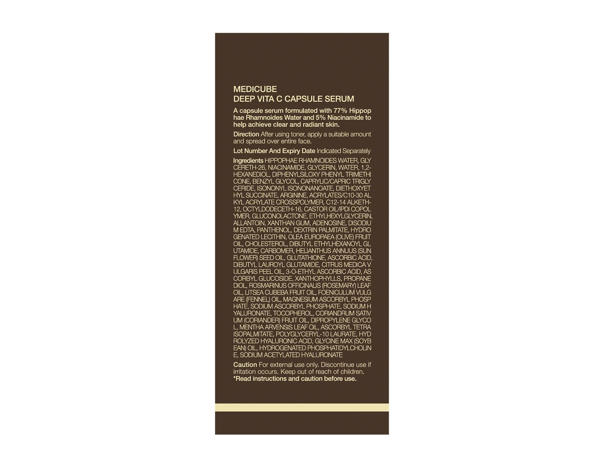 Medicube Deep Vita C Capsule Serum 30ml
