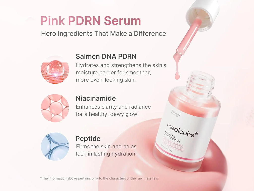 Medicube Collagen PDRN Pink Peptide Serum 30ml