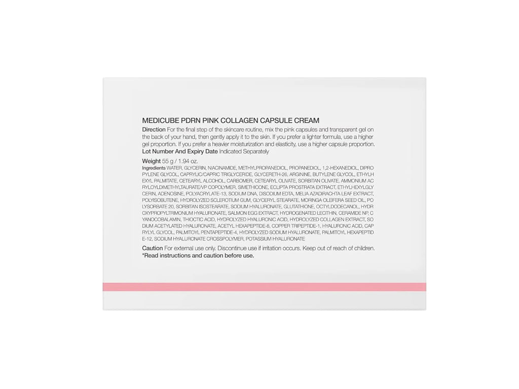 Medicube PDRN Pink Collagen Capsule Cream 55g