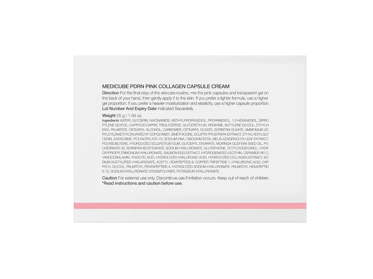 Medicube PDRN Pink Collagen Capsule Cream 55g