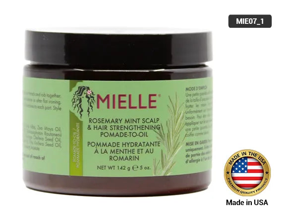 Mielle Rosemary Mint Strengthening Hair Masque 142g - Sliczny UAE
