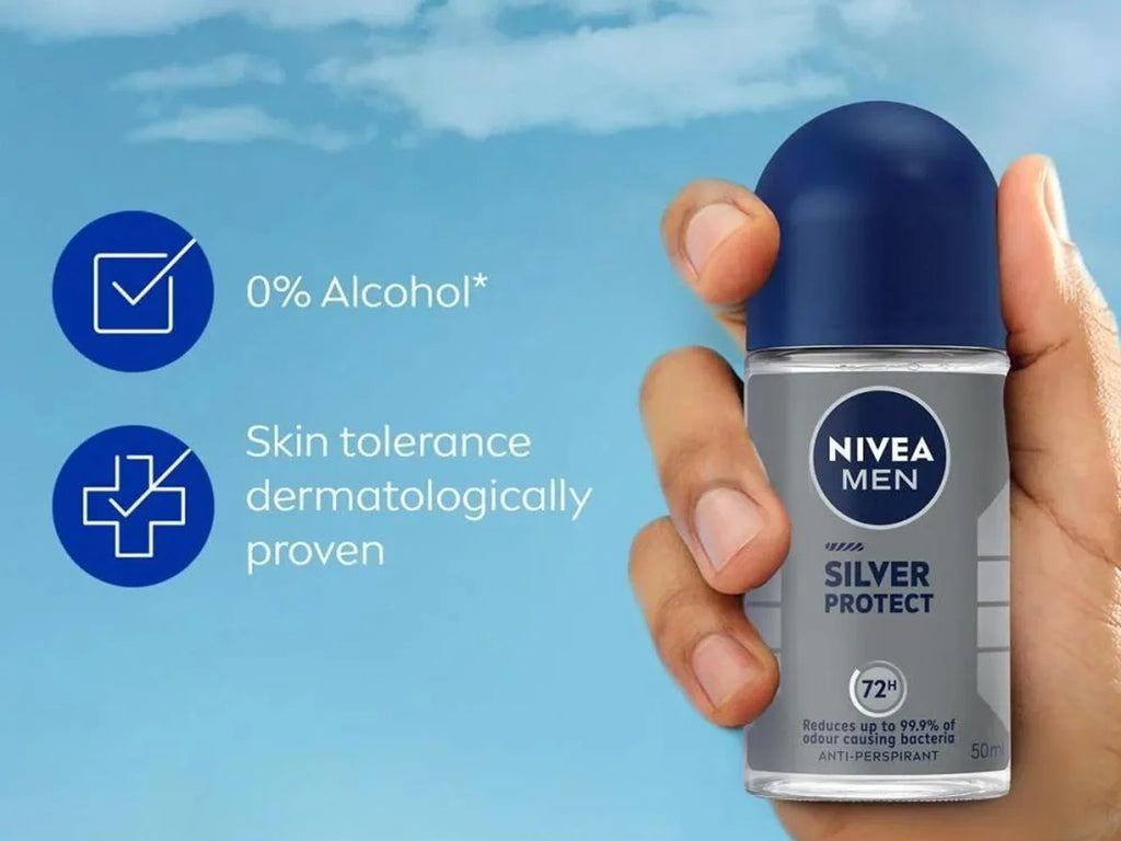 Nivea Men Silver Protect Anti Perspirant 50ml - Sliczny UAE