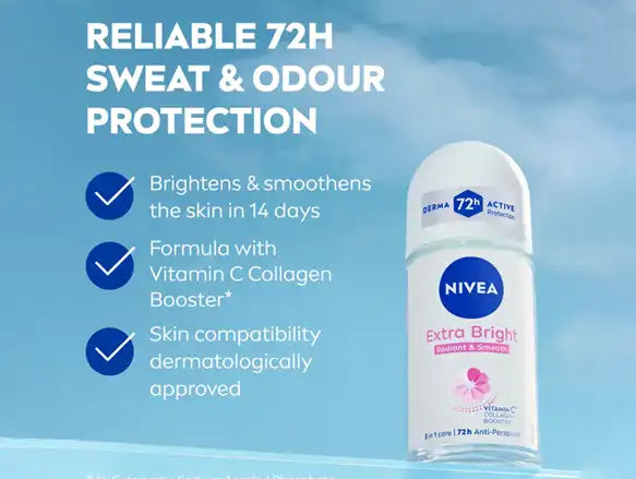 Nivea Extra Brightening Vitamin C Anti Perspirant 50ml