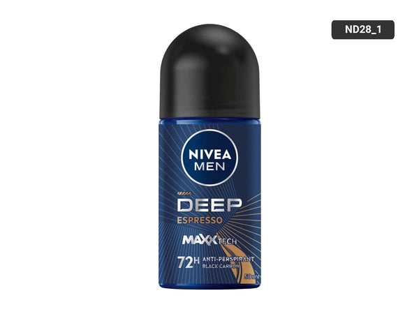 Nivea Men Deep Black Charcoal Deodorant 50ml