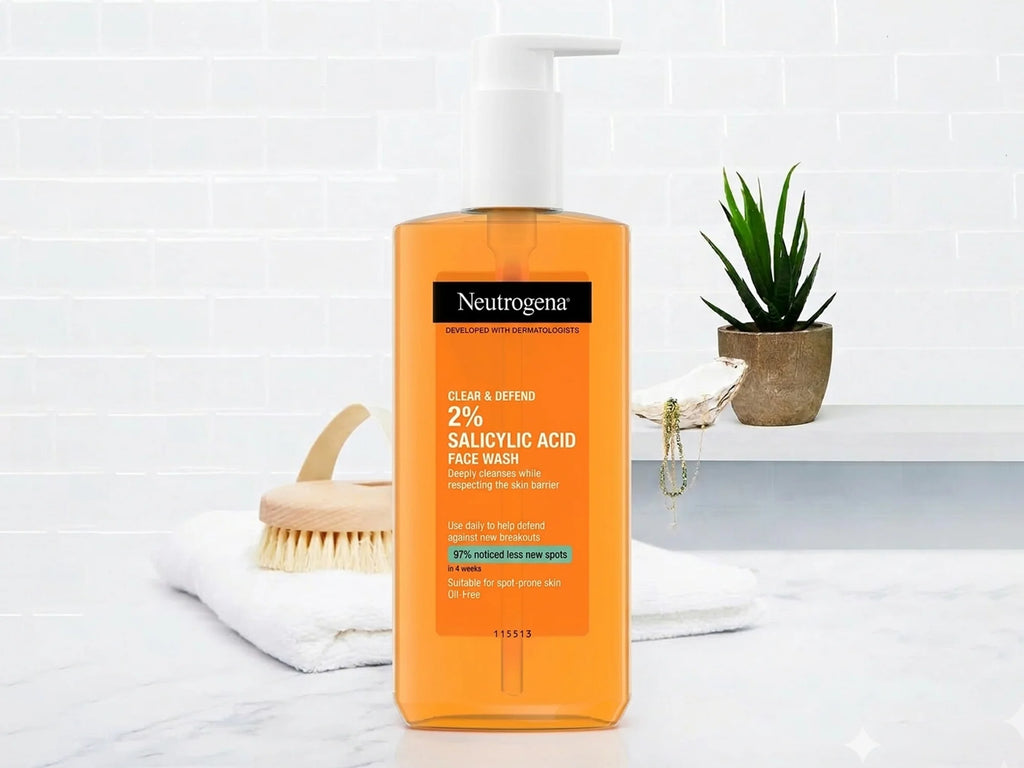 Neutrogena Clear and Defend Facial Wash 200ml - Sliczny UAE