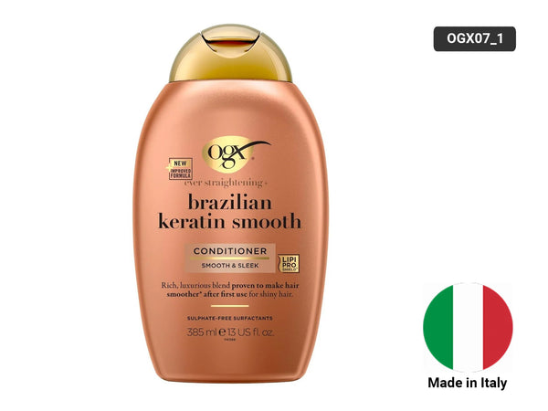 OGX Brazilian Keratin Smooth Conditioner 385ml