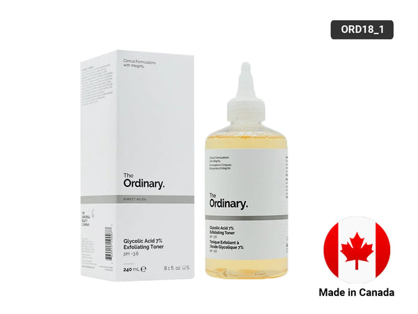 The Ordinary Glycolic Acid 7% Toning Solution 240ml - Canada