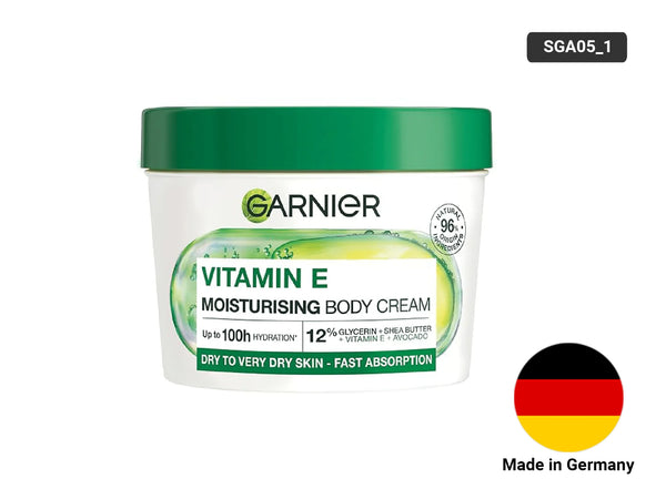 Garnier Vitamin E Moisturising Body Cream 380ml