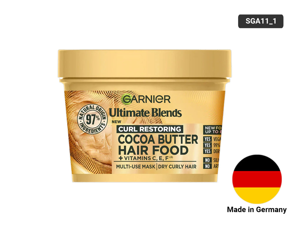 Garnier Ultimate Blends Cocoa Butter 3 in 1 Hair Mask 390ml