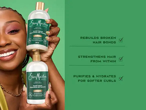 Shea Moisture Amla Oil Bond Repair Shampoo 384ml