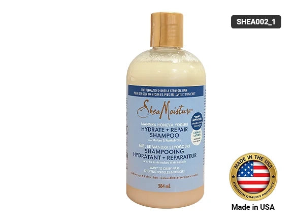 Shea Moisture Manuka Honey and Yogurt Hydrate + Repair Shampoo 384ml