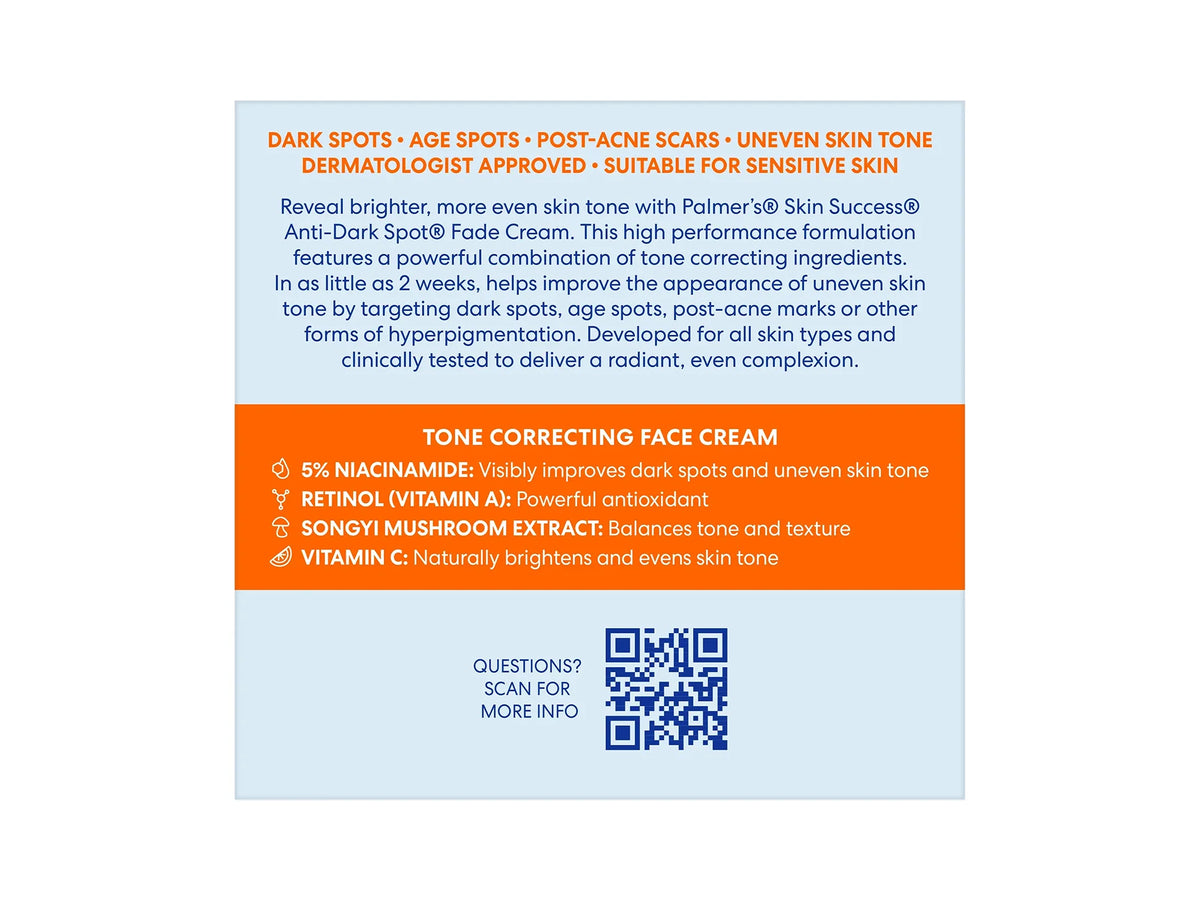 Palmers Skin Success Fade Cream for All Skin Types 75g - USA