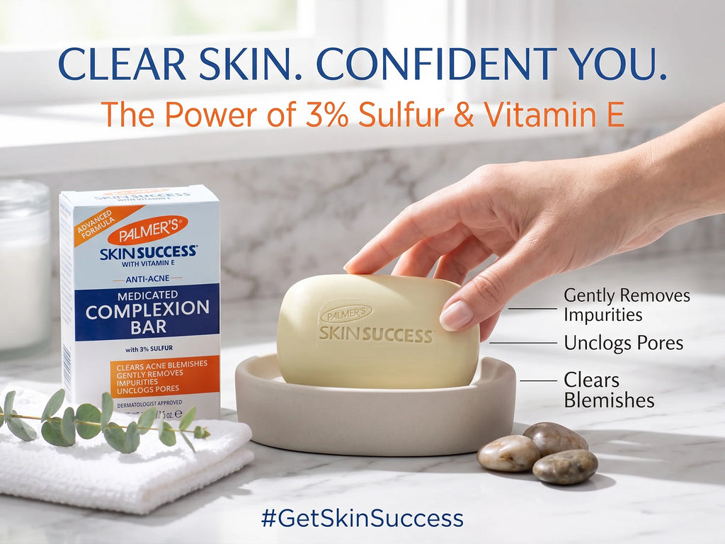 Palmers Skin Success Anti Acne Medicated Complexion Bar with Vitamin E 100g