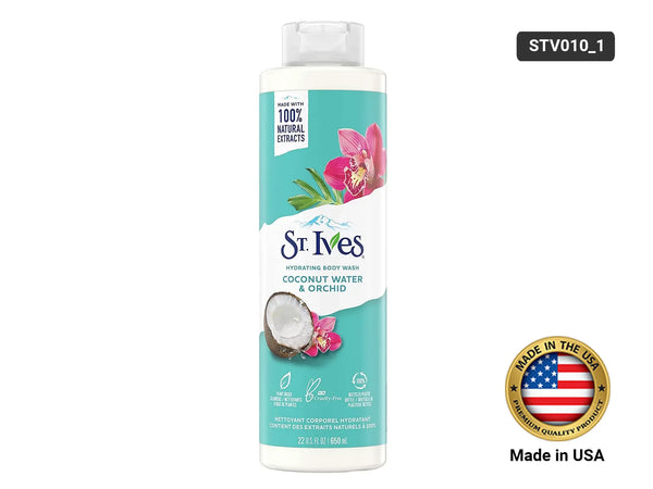 St. Ives Hydrating Body Wash With Coconut & Orchid 650ml