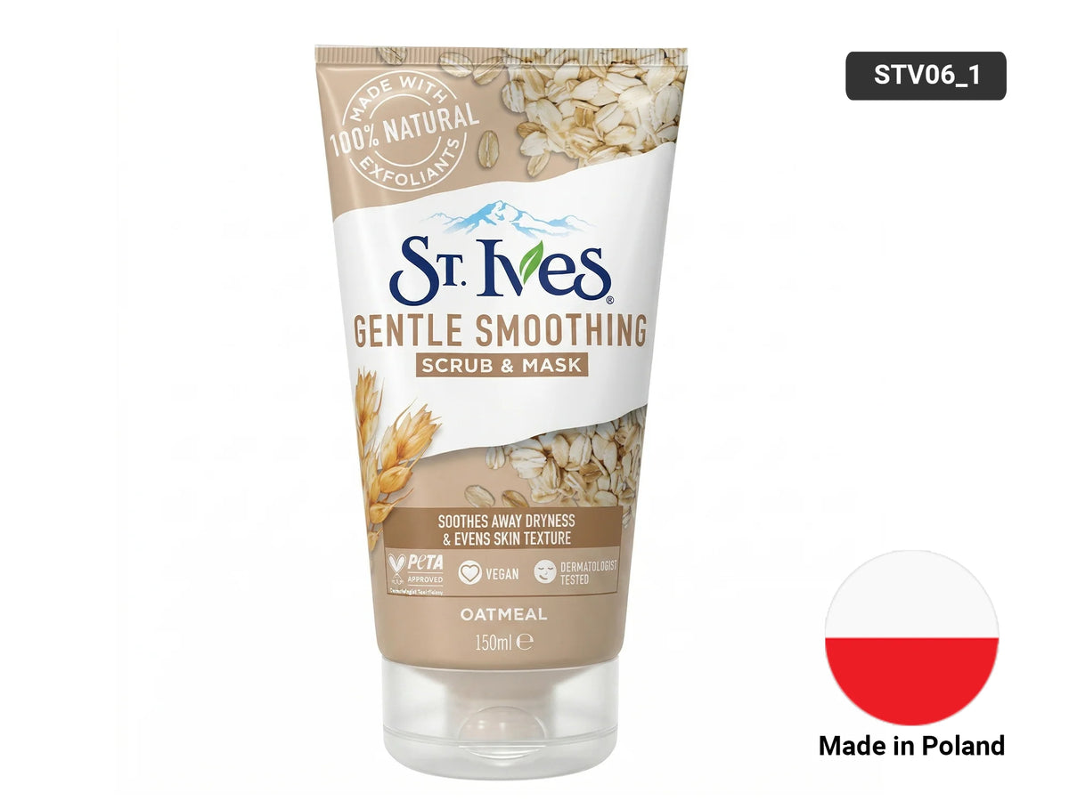 St. Ives Gentle Smoothing Scrub & Mask with oatmeal 150ml