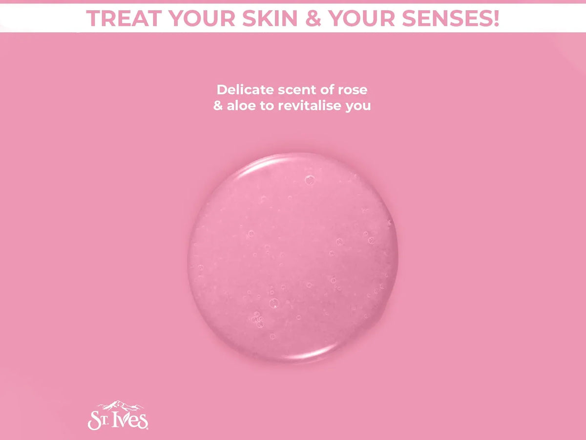 St. Ives Refreshing Body Wash with Rose Water and Aloe Vera 650ml