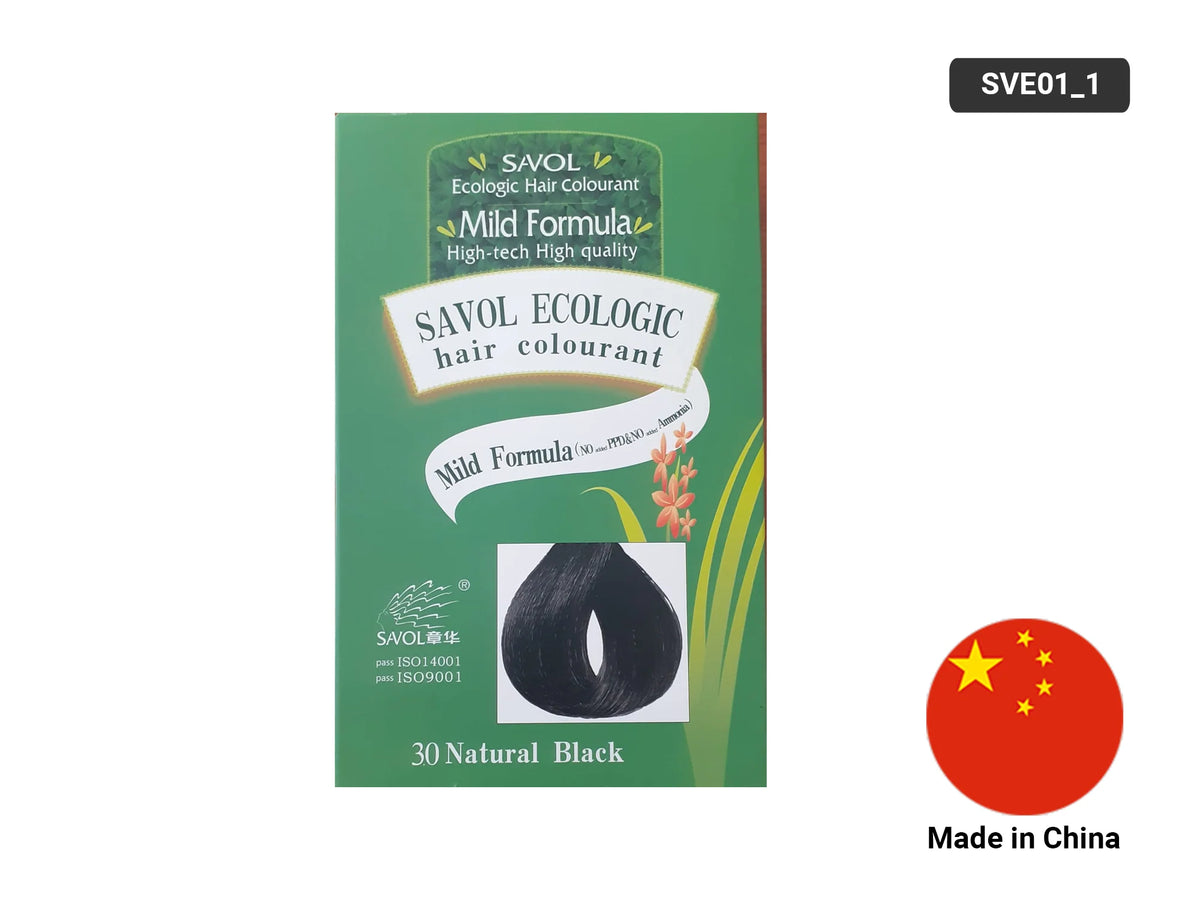 Savol Ecologic Hair Colourant Natural Black