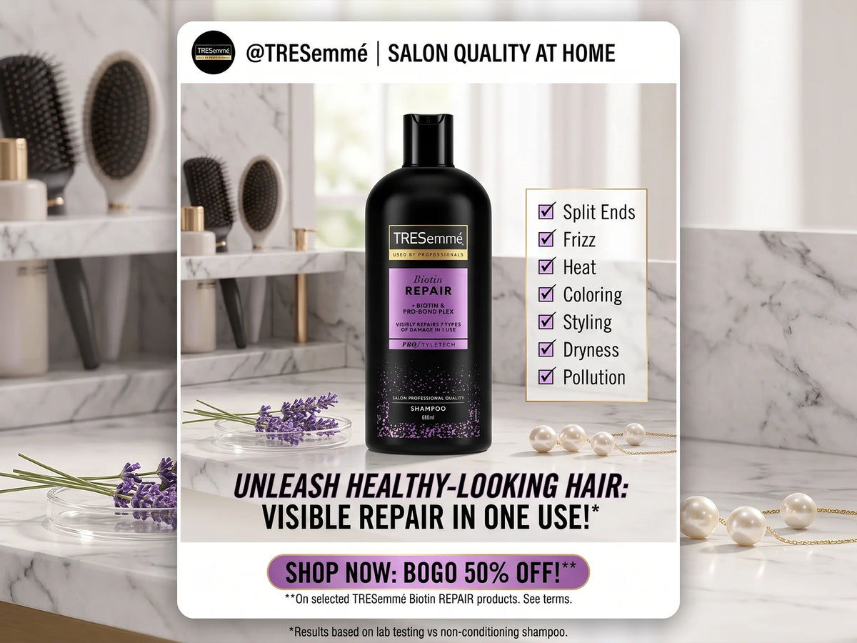 Tresemme Biotin Repair Shampoo 680ml