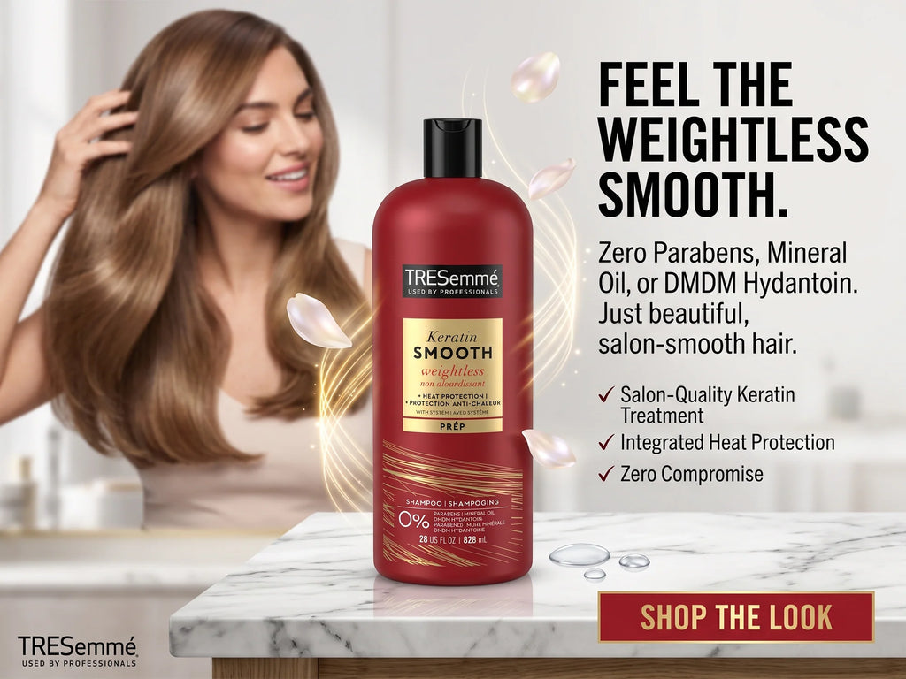 Tresemme Lot Keratin Smooth Weightless Shampoo 828ml
