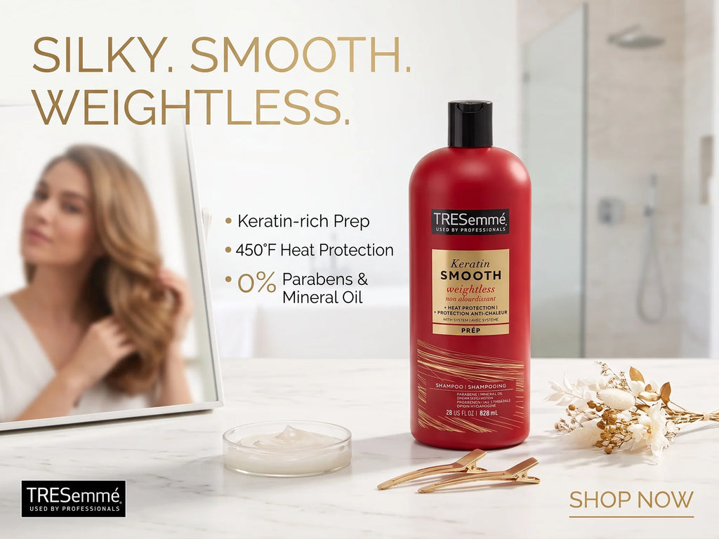 Tresemme Lot Keratin Smooth Weightless Shampoo 828ml