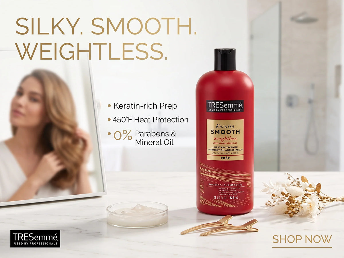 Tresemme Lot Keratin Smooth Weightless Shampoo 828ml