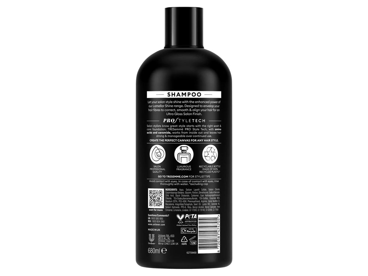 Tresmme Lamellar Shine Shampoo 680ml